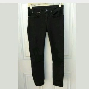 HELMUT LANG Skinny Jeans Black Size 25